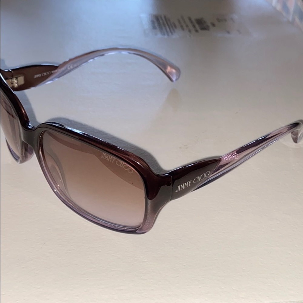 Jimmy Choo Purple Sunglasses